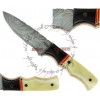 Rebel Wolf Urban Zombie Battle Damascus Steel Knife - 1095 High Carbon